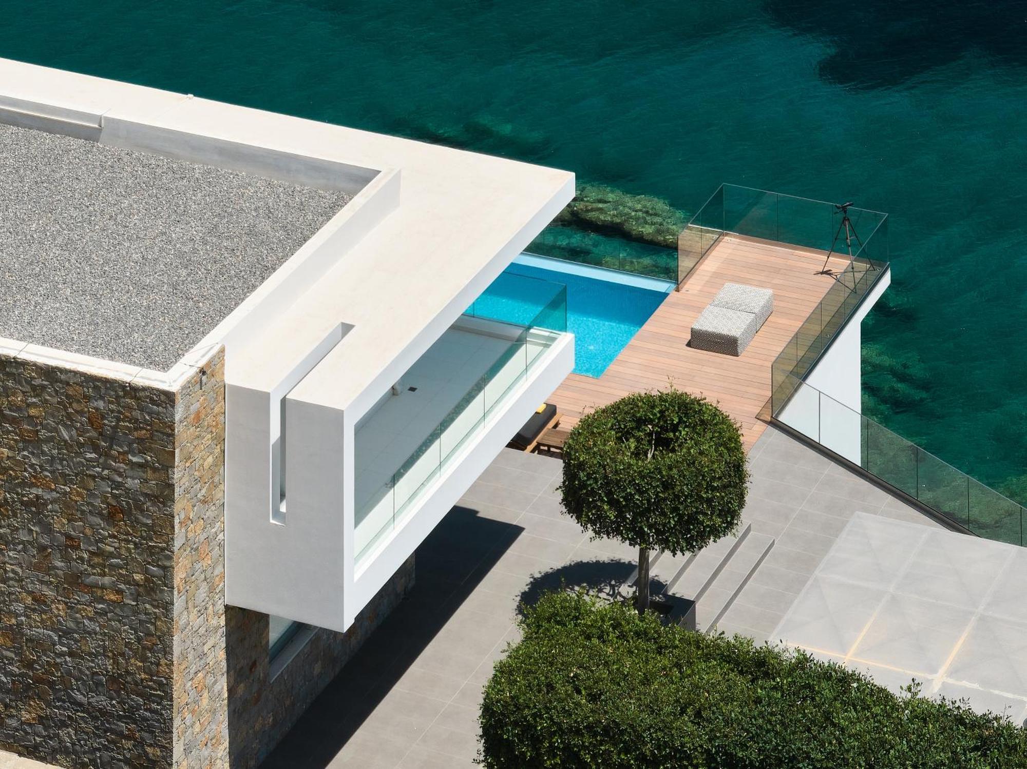 Beachfront Villa In Crete - Epavli Luxury Villa Agia Pelagia Zewnętrze zdjęcie